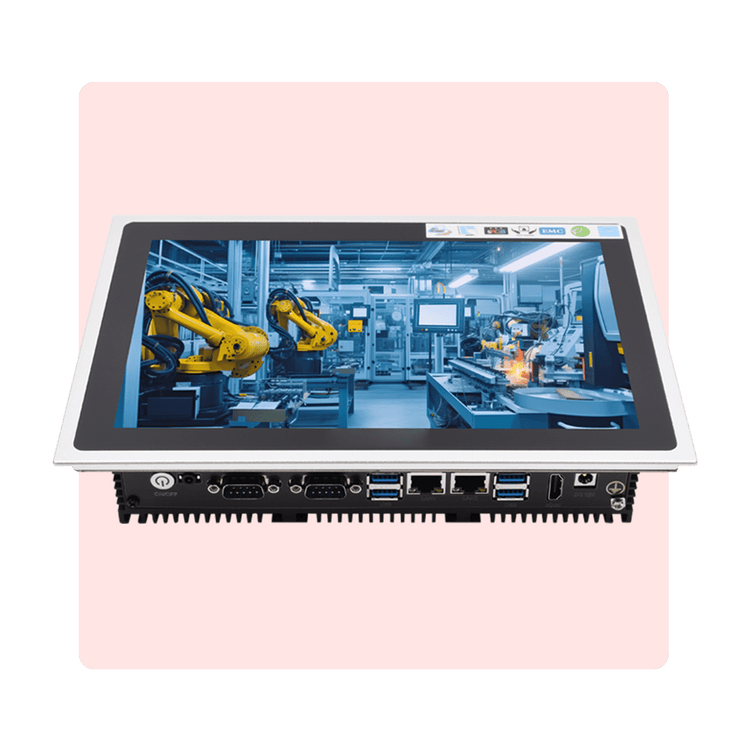 J1900/6th 2LAN 6COM - BASCO Industrial PC