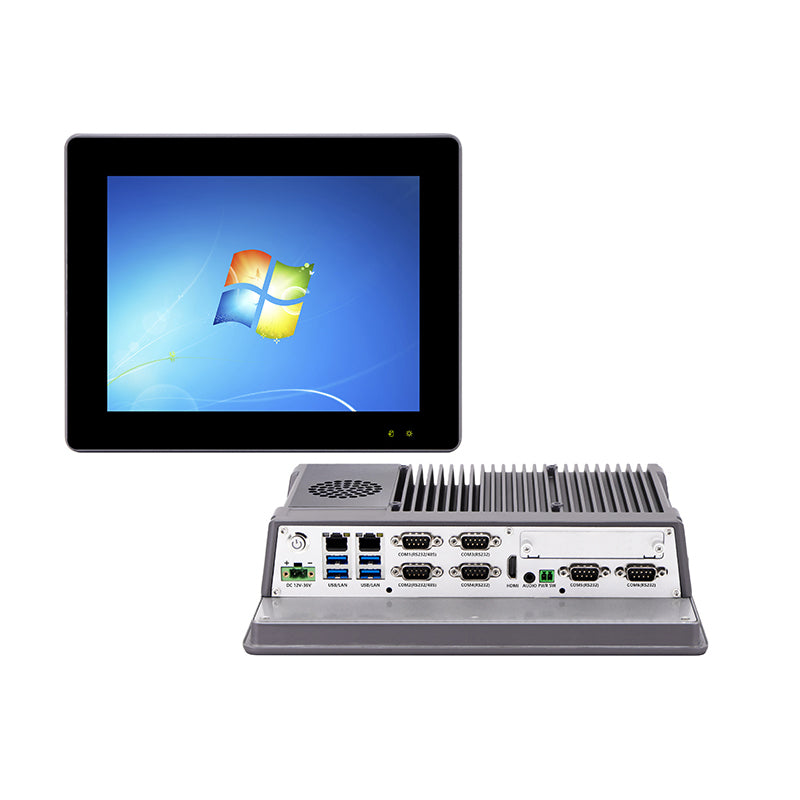 High Performance DC9000 Series Expandable Panel PC 10.4" to 32" 2x RJ45 6x COM 4x USB3.0