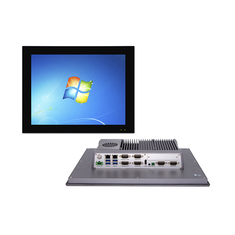 High Performance DC9000 Series Expandable Panel PC 10.4" to 32" 2x RJ45 6x COM 4x USB3.0