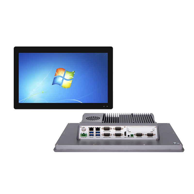 High Performance DC9000 Series Expandable Panel PC 10.4" to 32" 2x RJ45 6x COM 4x USB3.0