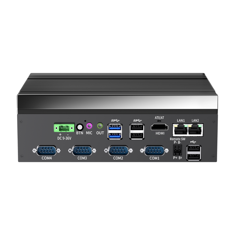 Mini Embedded PC BSC-MF-J6412-4C-2L Fan & Fanless Support i3-1215U / i5-7200U / i5-1235U / i7-1255U optional