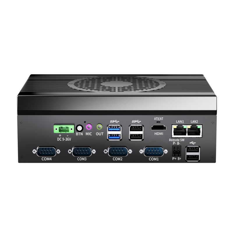 Mini Embedded PC BSC-MF-J6412-4C-2L Fan & Fanless Support i3-1215U / i5-7200U / i5-1235U / i7-1255U optional