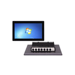 Water Proof Panel PC BSC-WP6000 Series  10.4" to 21.5" LED Screen 6x COM 4x USB