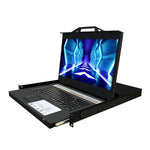 CAT5 LCD Rackmount KVM Switch