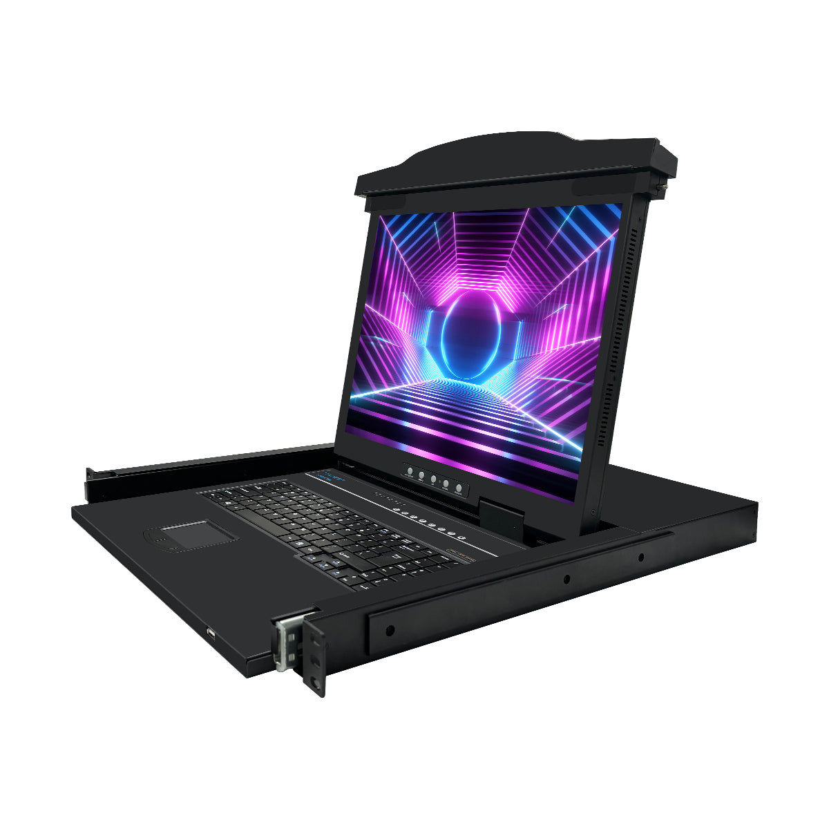 CAT5 LCD Rackmount KVM Switch