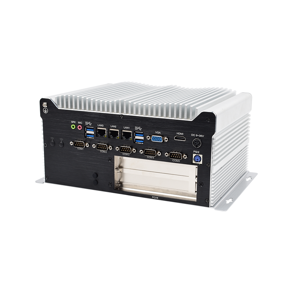 Industrial Box PC IBPC-1702H-3L5C-2P 3 LAN 5 COM