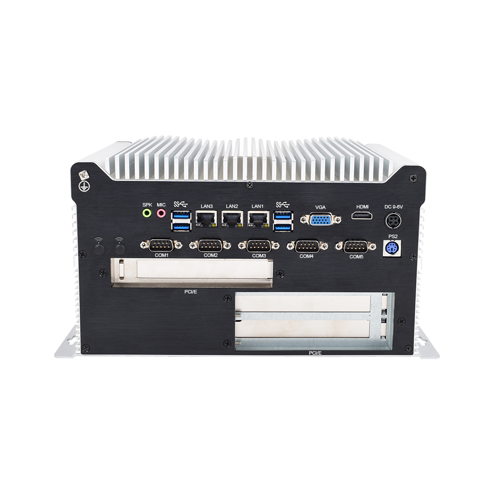 Caja industrial para PC IBPC-1702H-3L5C-3P 3 LAN 5 COM