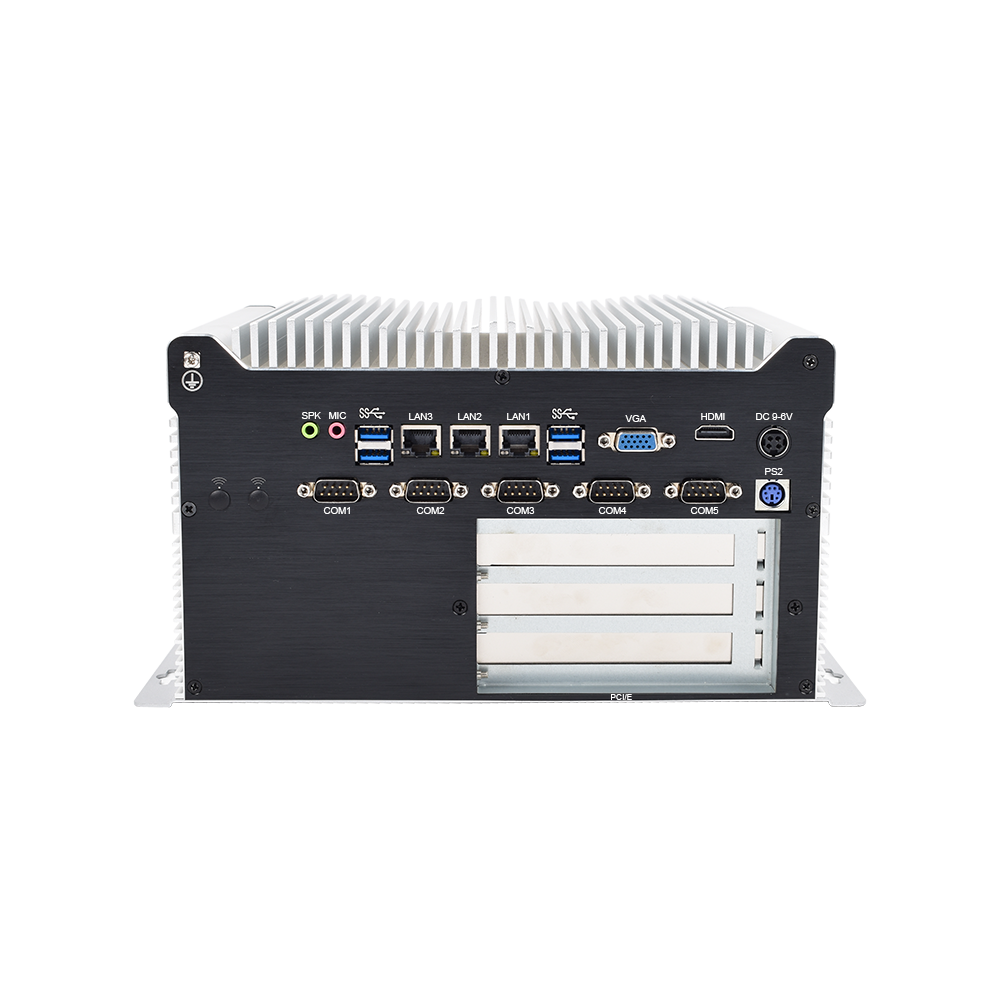 Industrial Box PC IBPC-1702H-3L5C-2P 3 LAN 5 COM