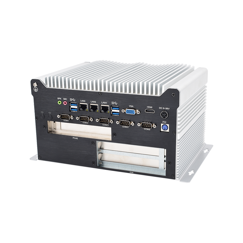 Caja industrial para PC IBPC-1702H-3L5C-3P 3 LAN 5 COM