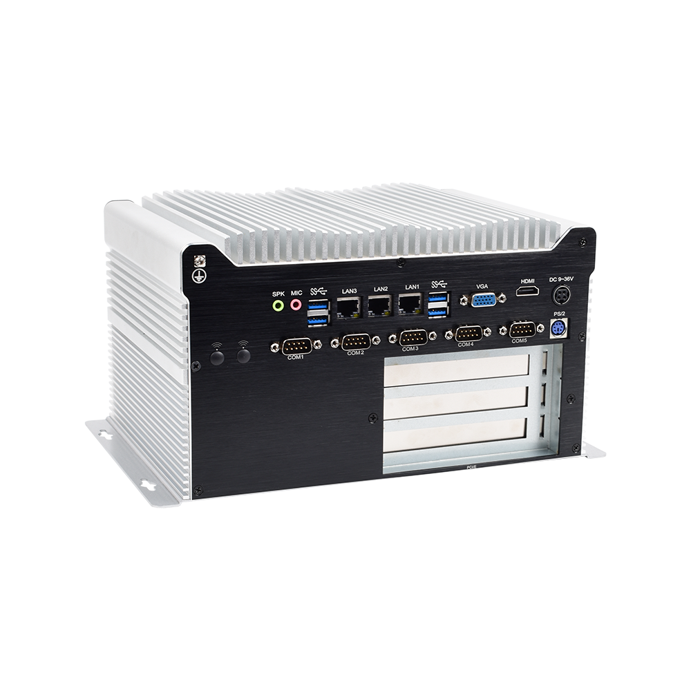 Caja industrial para PC IBPC-1702H-3L5C-3P 3 LAN 5 COM
