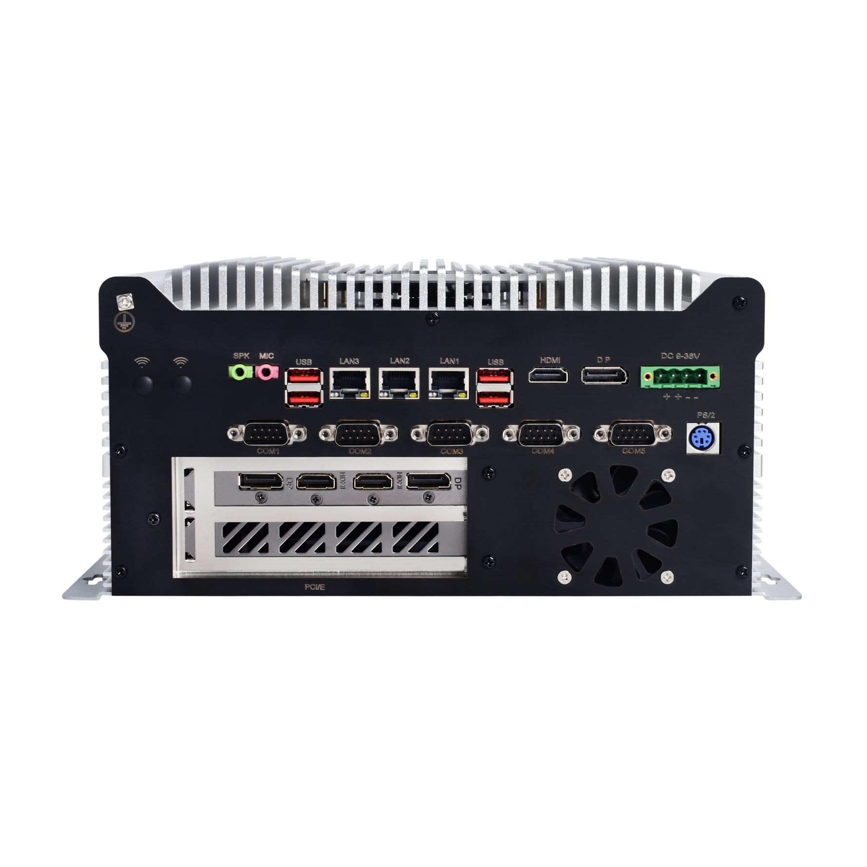 Industrial Box PC IBPC-2301H-3L5C-3P 3 LAN 5 COM 12th/13th/14th CPU