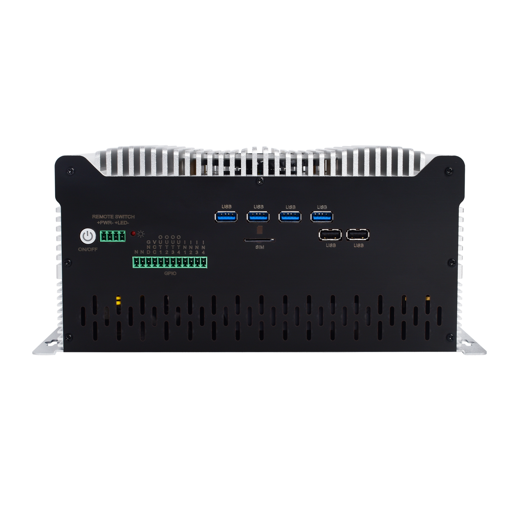 Industrial Box PC IBPC-2301H-3L5C-2P 3 LAN 5 COM 12th/13th/14th CPU