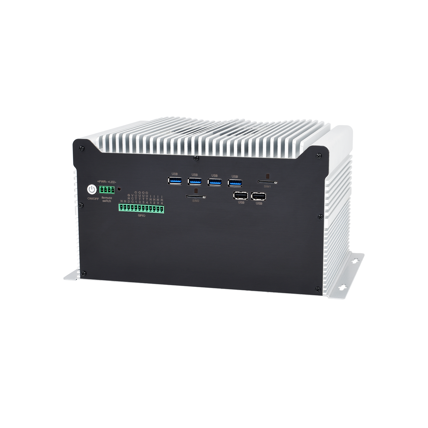 Industrial Box PC IBPC-2301H-3L5C-3P 3 LAN 5 COM 12th/13th/14th CPU