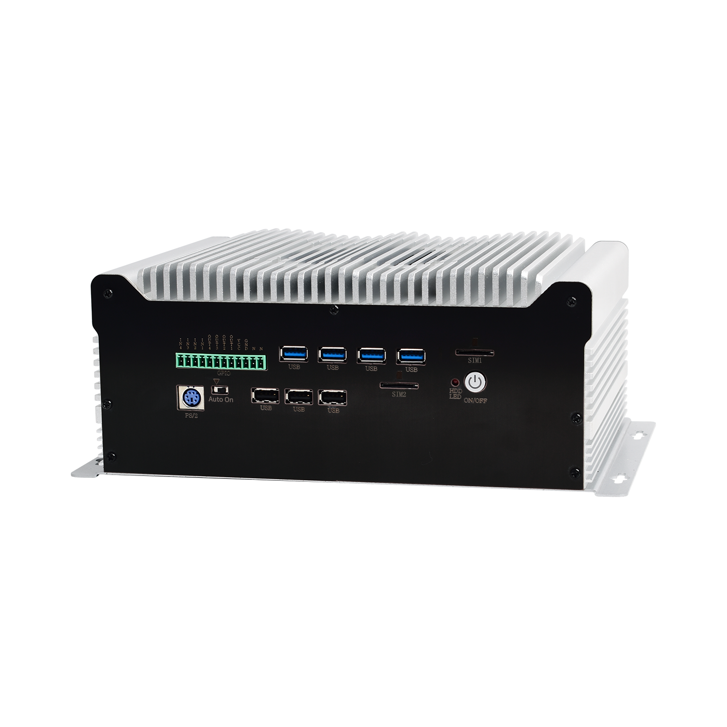 Industrial Box PC IBPC-2301H-9L2C6P-1P 9 LAN 2 COM 6 PoE
