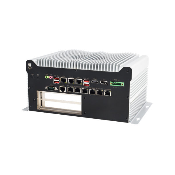 Industrial Box PC IBPC-2301H-9L2C6P-2P 9 LAN 2 COM 6 PoE