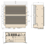Flexible & Highly Expandable Industrial BOX PC IBPC-D6 Optional Interfaces High Cost-Effectiveness