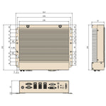Flexible & Highly Expandable Industrial BOX PC IBPC-D6 Optional Interfaces High Cost-Effectiveness