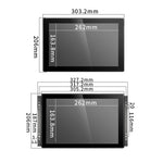 Monitor industrial de pantalla plana táctil IFPM de 7" a 23,8" con pantalla táctil capacitiva o resistiva. 