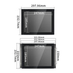 Monitor industrial de pantalla plana táctil IFPM de 7" a 23,8" con pantalla táctil capacitiva o resistiva. 