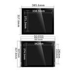 Monitor industrial de pantalla plana táctil IFPM de 7" a 23,8" con pantalla táctil capacitiva o resistiva. 