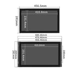 Monitor industrial de pantalla plana táctil IFPM de 7" a 23,8" con pantalla táctil capacitiva o resistiva. 