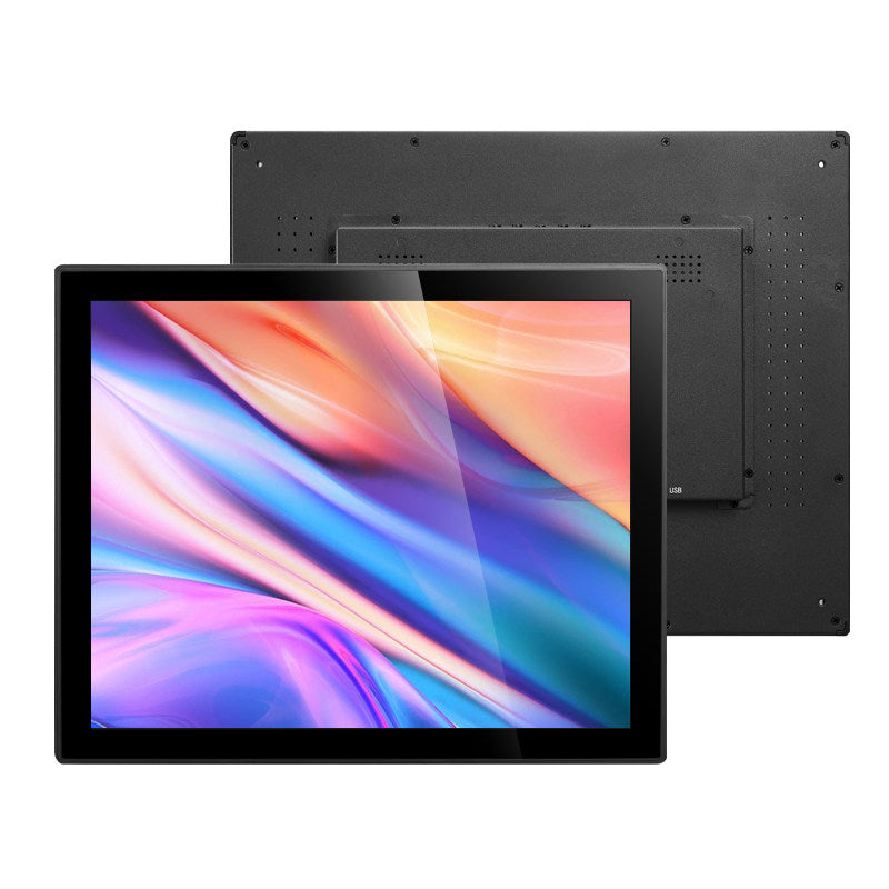 Monitor industrial de pantalla plana táctil IFPM de 7" a 23,8" con pantalla táctil capacitiva o resistiva. 