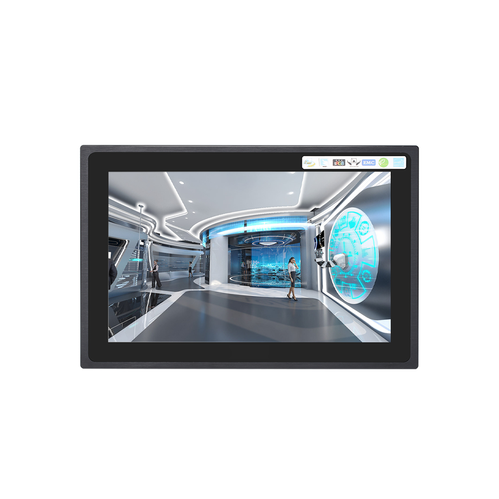 Industrial Panel PC BASCO IPPC-24D3-2L6C-12W 2 LAN 6 COM