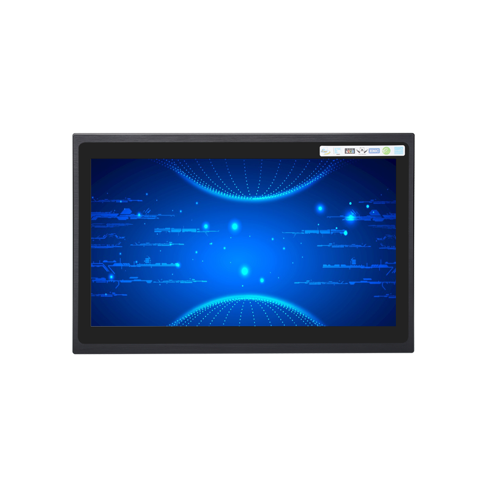 Industrial Panel PC BASCO IPPC-24D3-2L6C-15W 2 LAN 6 COM