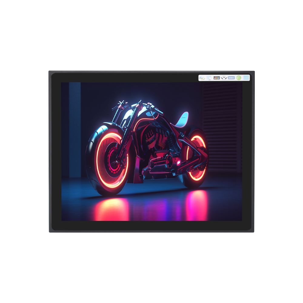 Industrial Panel PC BASCO IPPC-24D3-2L6C-17S 2 LAN 6 COM