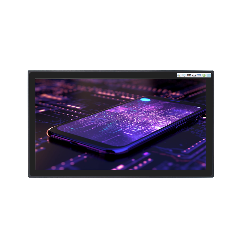 PC industrial de panel BASCO IPPC-24D3-2L6C-21W 2 LAN 6 COM