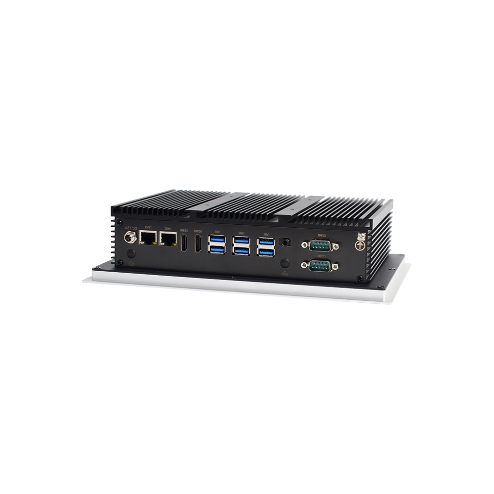 Industrial High Performance Panel PC BASCO IPPC-24H5-2L6C-10W 2 LAN 6 COM