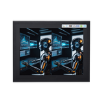 Industrial High Performance Panel PC BASCO IPPC-24H5-2L6C-12S 2 LAN 6 COM