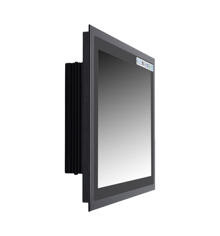 Industrial High Performance Panel PC BASCO IPPC-24H5-2L6C-12S 2 LAN 6 COM