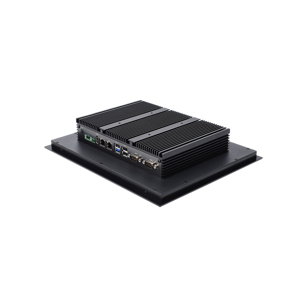Industrial High Performance Panel PC BASCO IPPC-24H5-2L6C-12W 2 LAN 6 COM