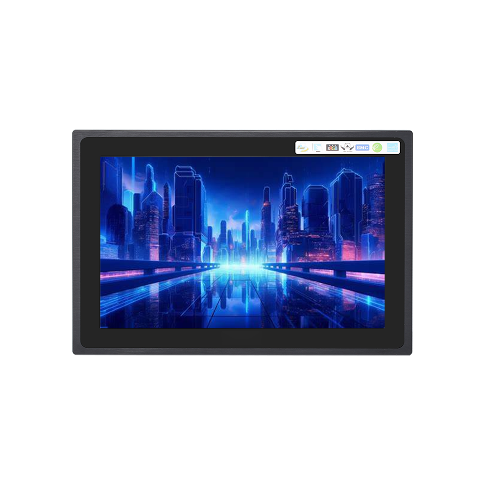 Industrial High Performance Panel PC BASCO IPPC-24H5-2L6C-12W 2 LAN 6 COM