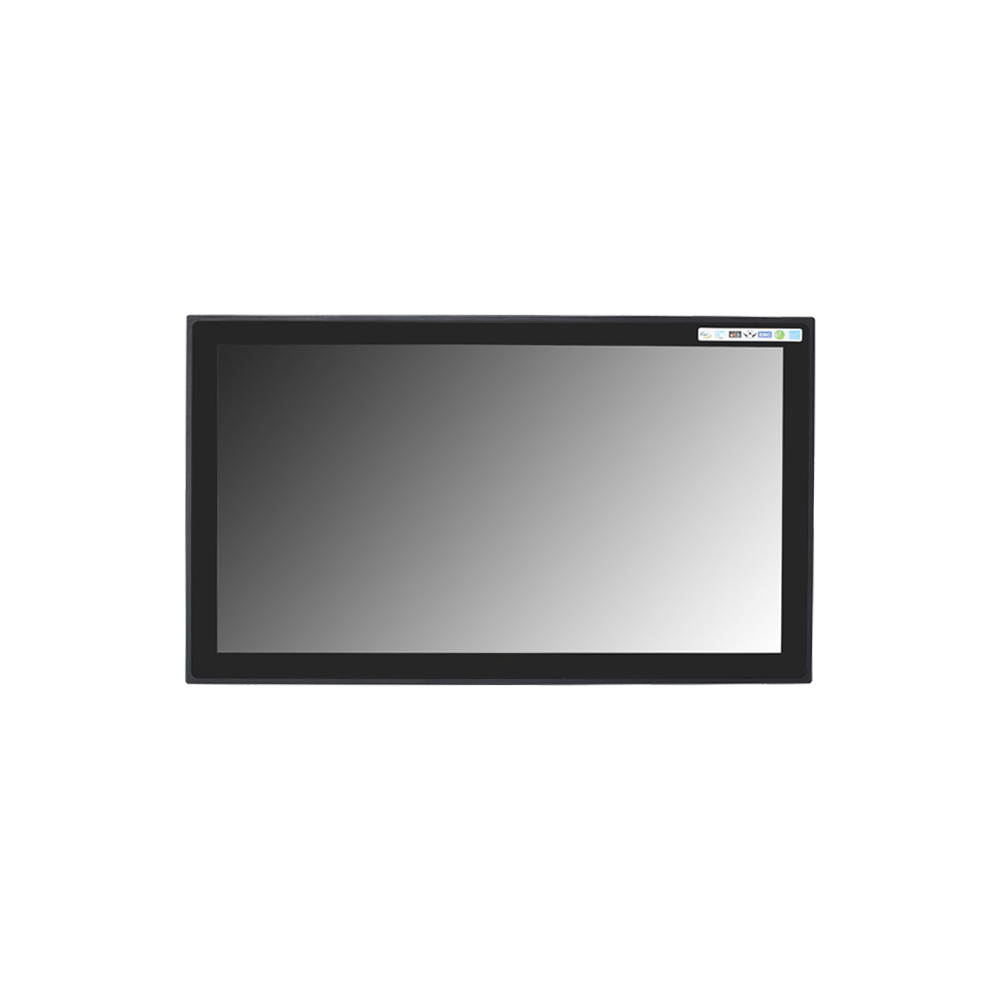 Industrial High Performance Panel PC BASCO IPPC-24H5-2L6C Series Windows Linuxs 2 LAN 6 COM HDMI VGA