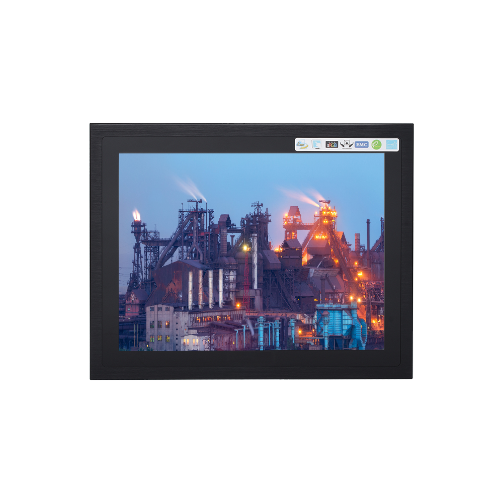 Industrial All in One Panel PC BASCO IPPC-25D3-4L6C-12S 4 LAN 6 COM