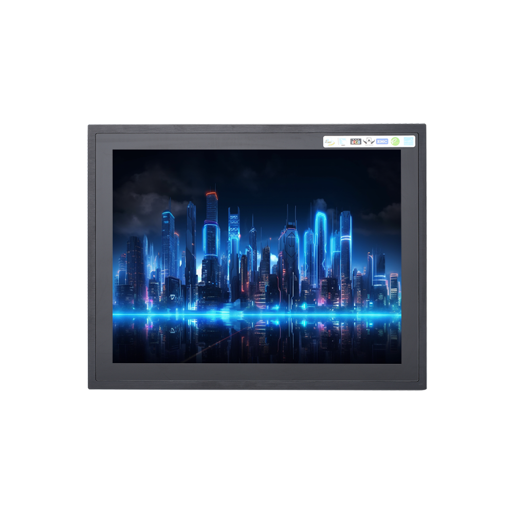 PC industrial todo en uno de panel BASCO IPPC-25D3-4L6C-15S 4 LAN 6 COM