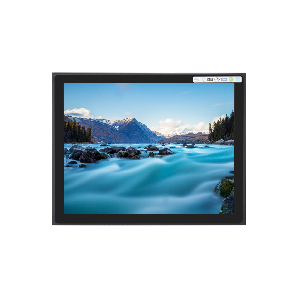 Industrial All in One Panel PC BASCO IPPC-25D3-4L6C-17S 4 LAN 6 COM