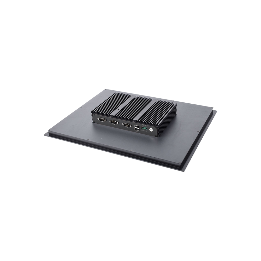 PC industrial todo en uno de panel BASCO IPPC-25D3-4L6C-19W 4 LAN 6 COM