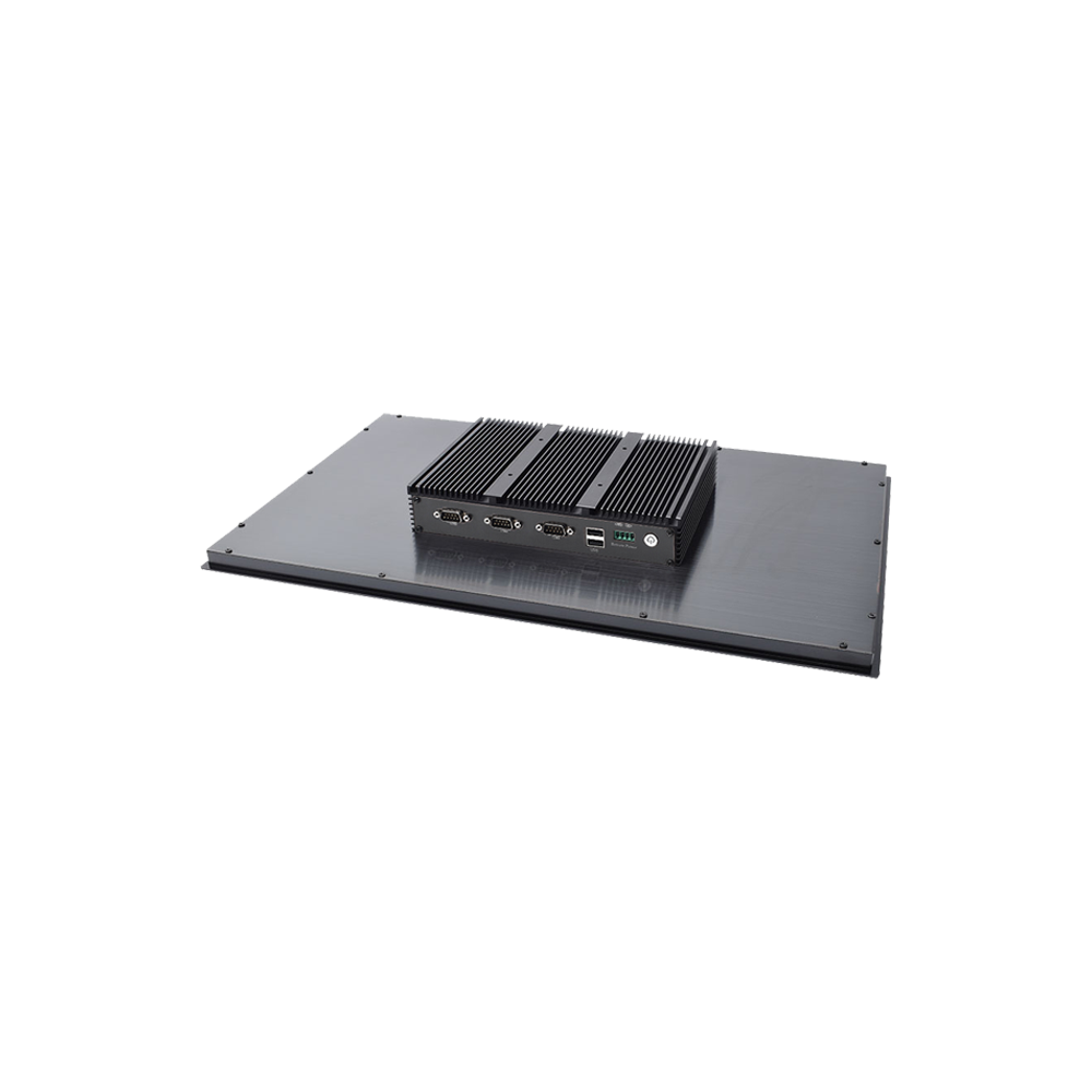 PC industrial todo en uno de panel BASCO IPPC-25D3-4L6C-21W 4 LAN 6 COM