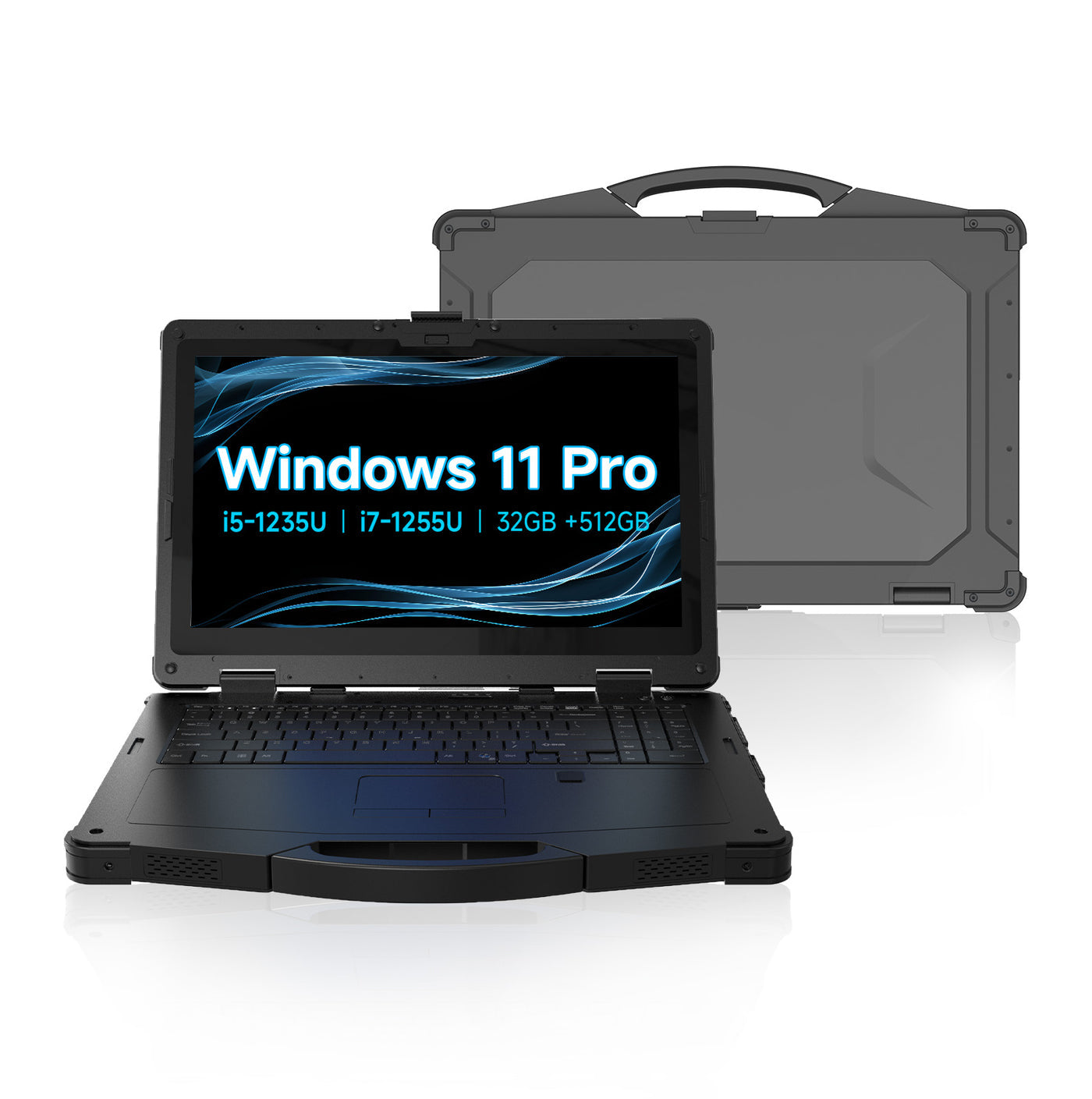 RLC1156A 15.6 inch Rugged Laptop Tablet for Harsh Environment