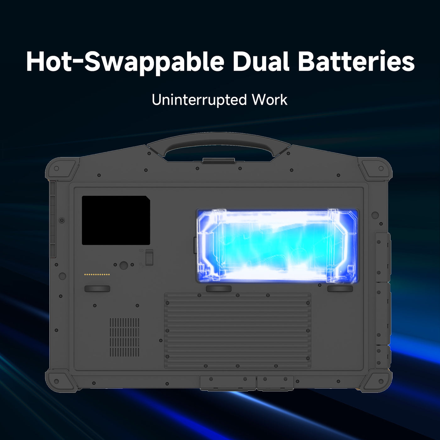 RLC1156A 15.6 inch Rugged Laptop Tablet for Harsh Environment