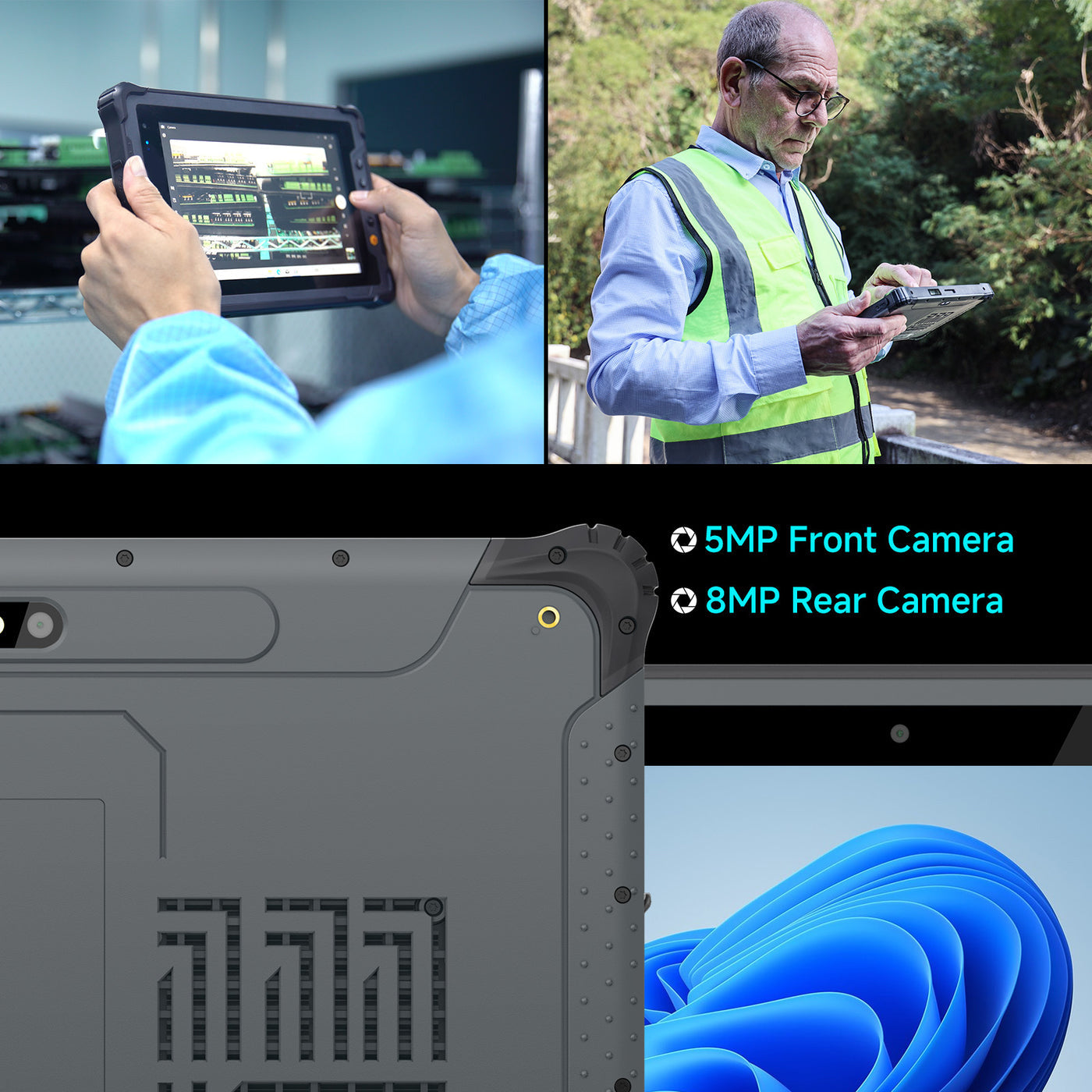 RTC1101J 10.1 inch Rugged & Durable Tablet Computer