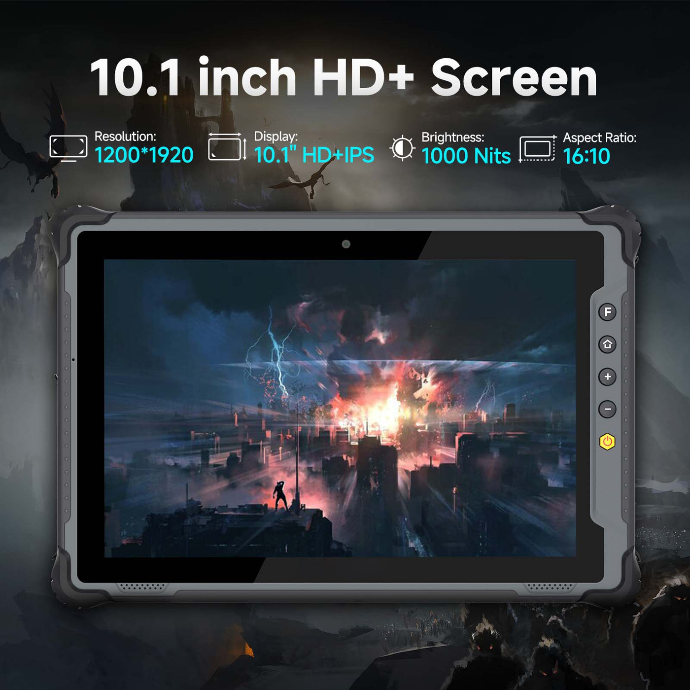 RTC1101T 10.1 inch Android Rugged Tablet PC