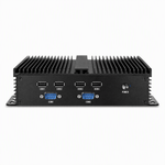 BSC-TCY079 Fanless Mini Embedded PC – Intel Core, 6x COM, Dual LAN, 12V DC Industrial Computer--BASCO Industrial PC
