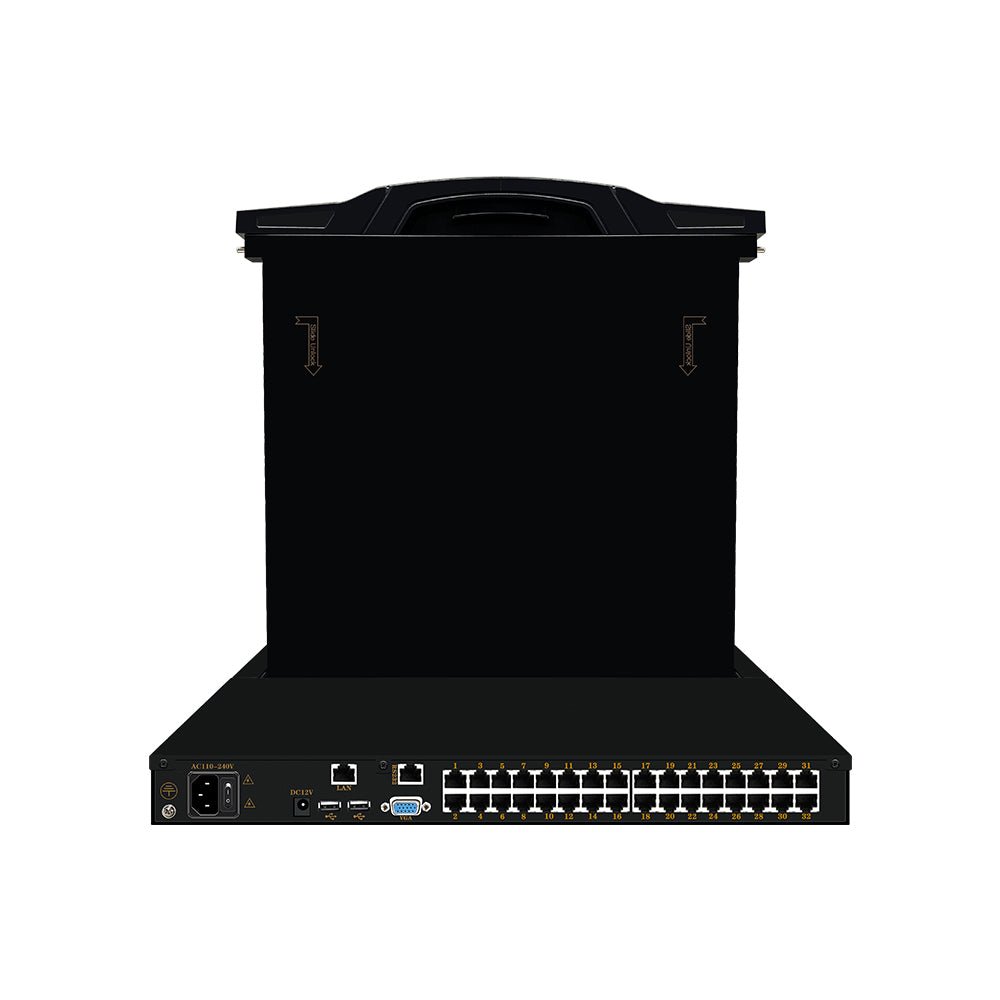 CAT5 LCD Rackmount KVM Switch--BASCO Industrial PC