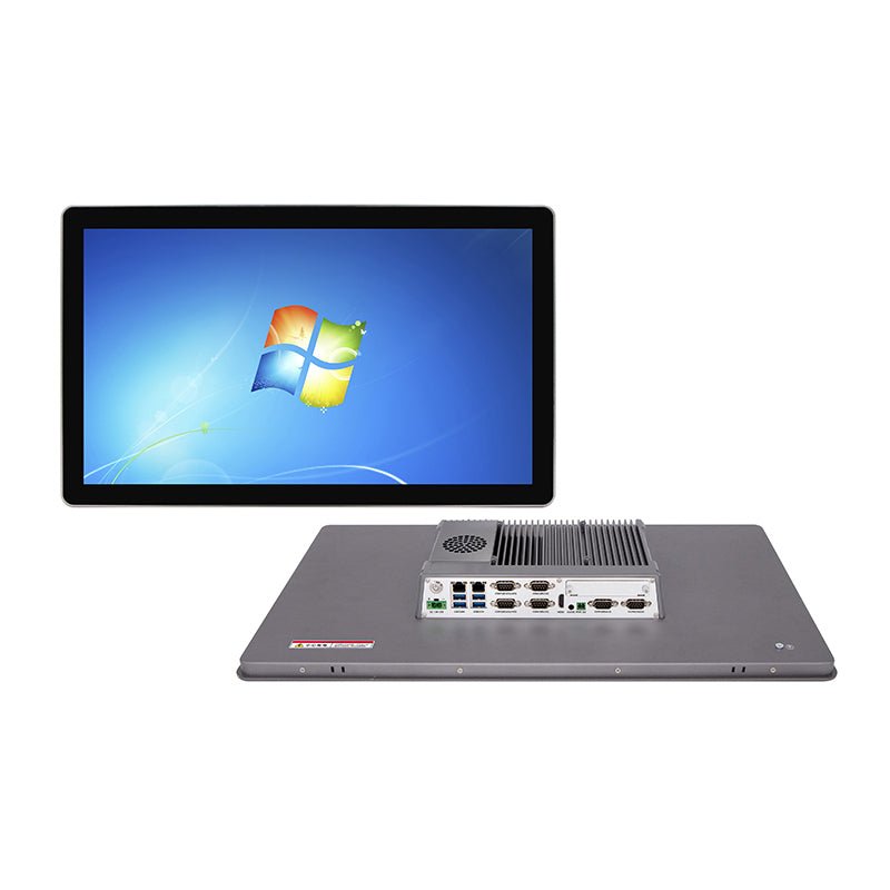 High Performance DC9000 Series Expandable Panel PC 10.4" to 32" 2x RJ45 6x COM 4x USB3.0--BASCO Industrial PC