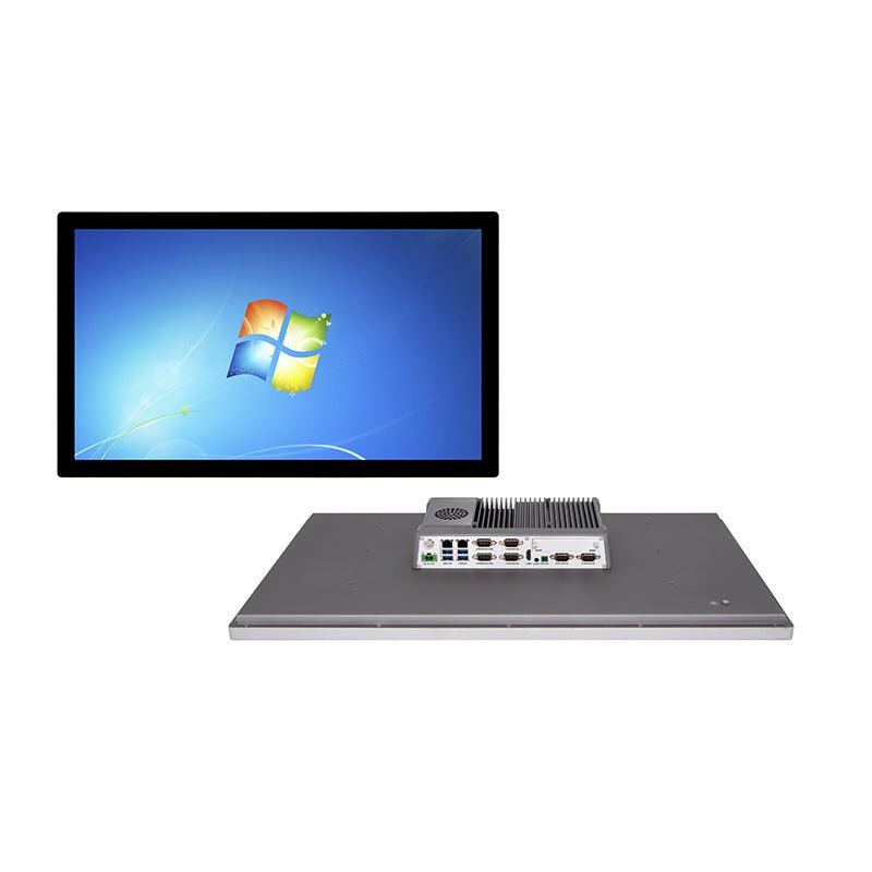 High Performance DC9000 Series Expandable Panel PC 10.4" to 32" 2x RJ45 6x COM 4x USB3.0--BASCO Industrial PC