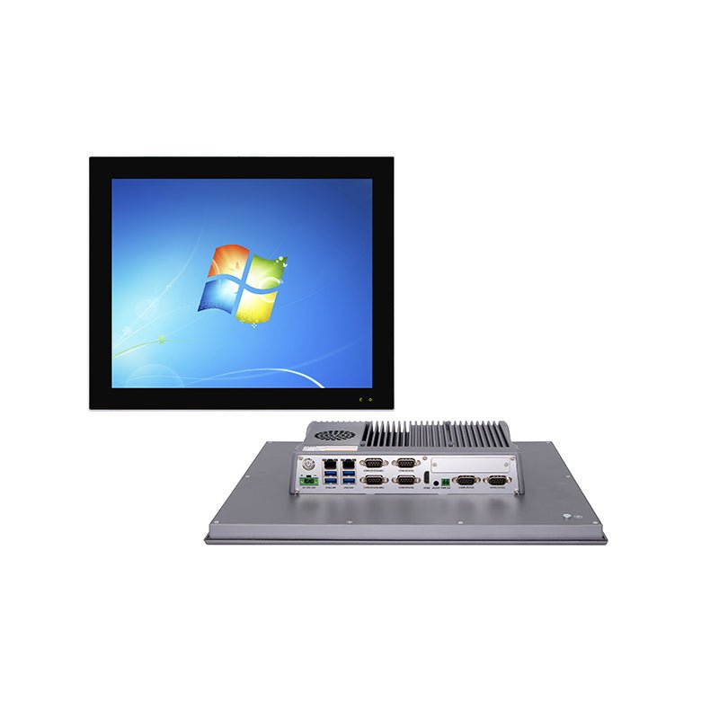 High Performance DC9000 Series Expandable Panel PC 10.4" to 32" 2x RJ45 6x COM 4x USB3.0--BASCO Industrial PC